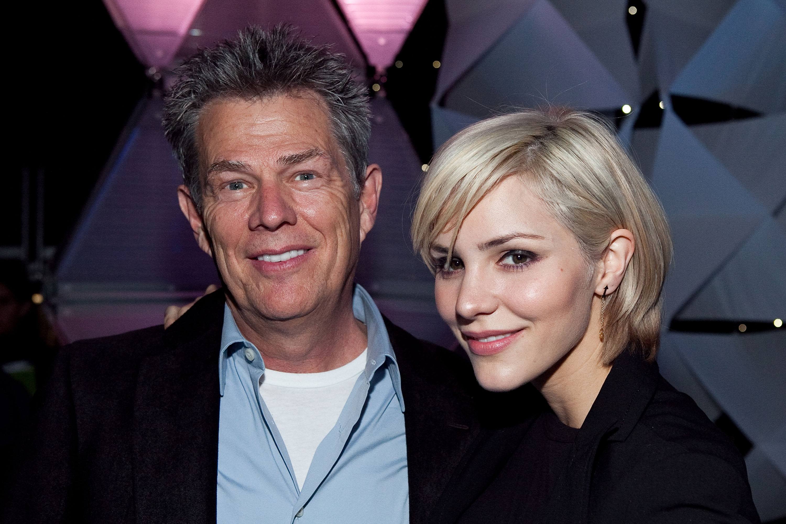 David Foster and Katharine McPhee in 2009