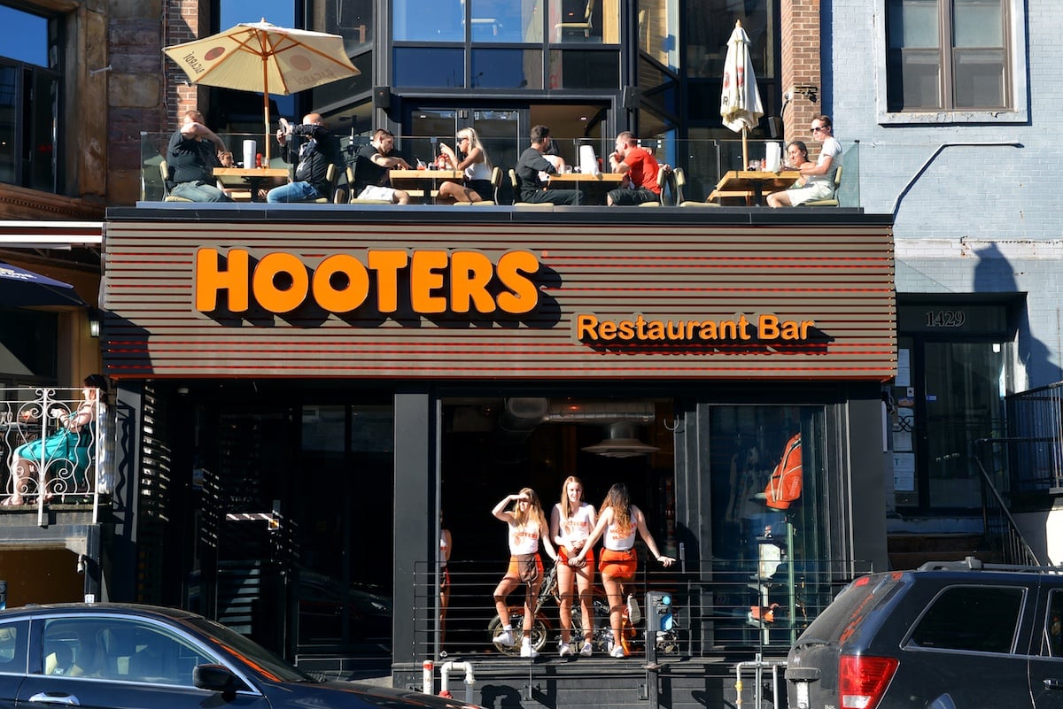 Hooters on Crescent Street in Montreal