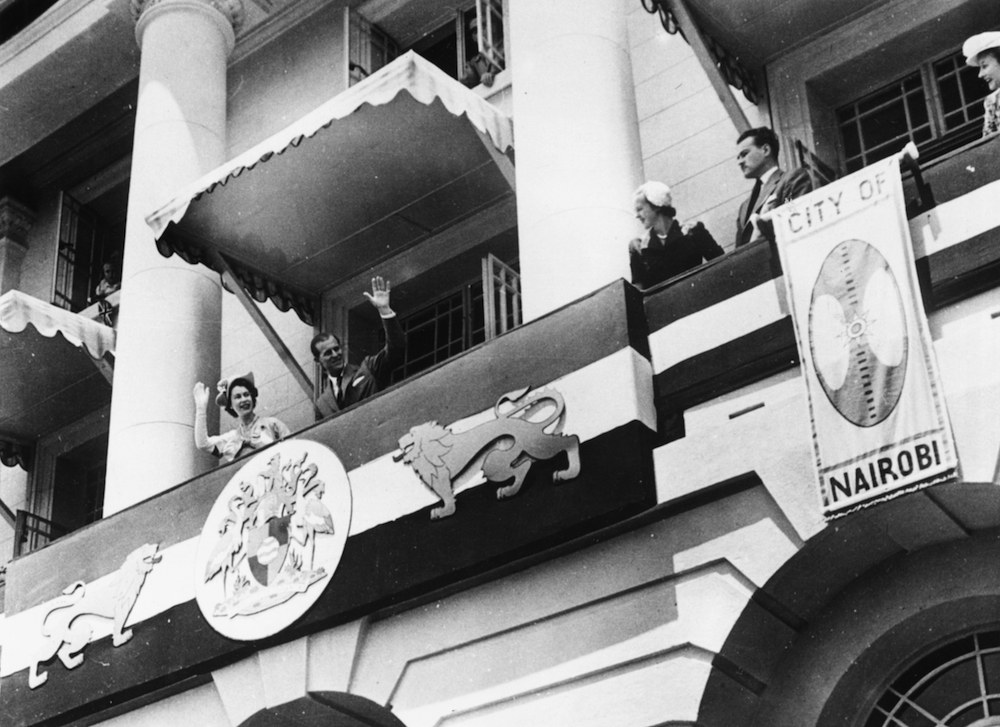 Princess Elizabeth and Prince Philip visiting Nairobi, Kenya