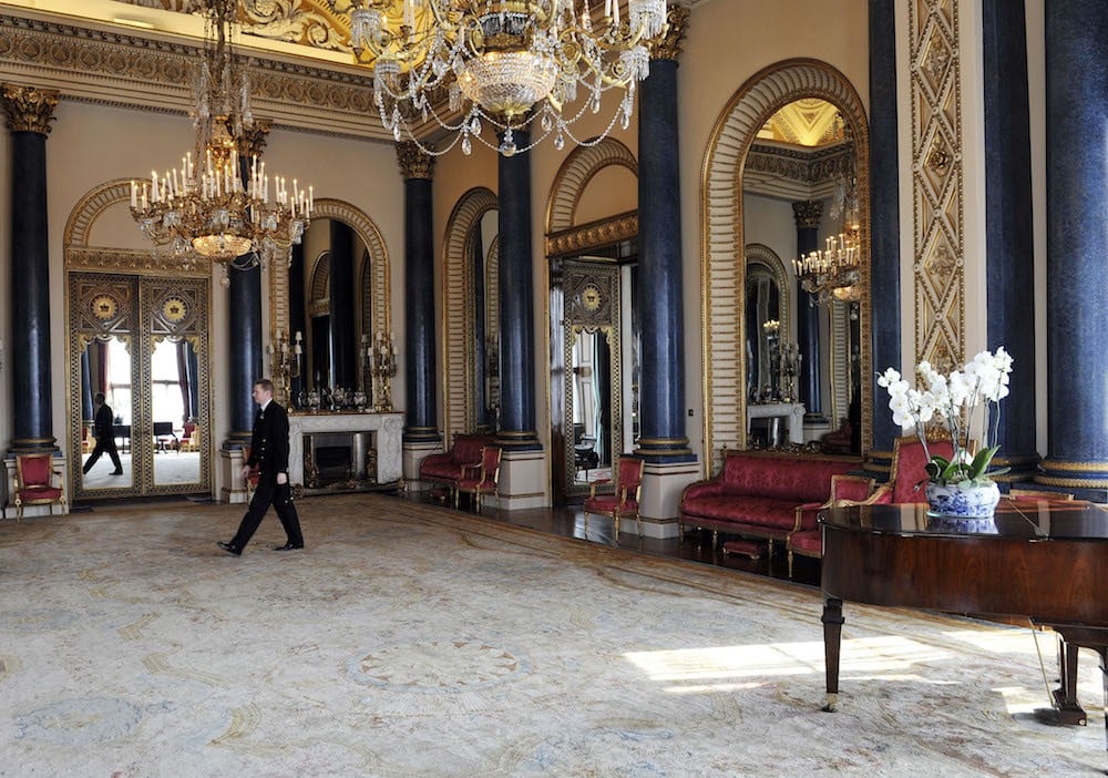 The Music Room at Buckingham Palace