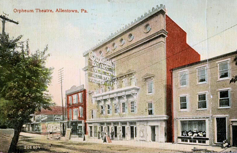 The Orpheum Theater in 1910