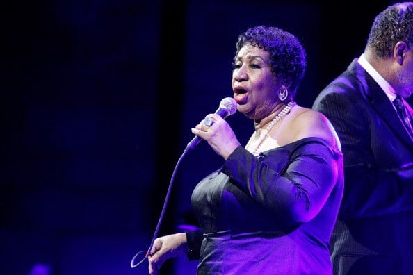 Aretha Franklin attends the Candie's Foundation 2011 event to prevent benefit gala at Cipriani 42nd Street on May 3, 2011 in New York City