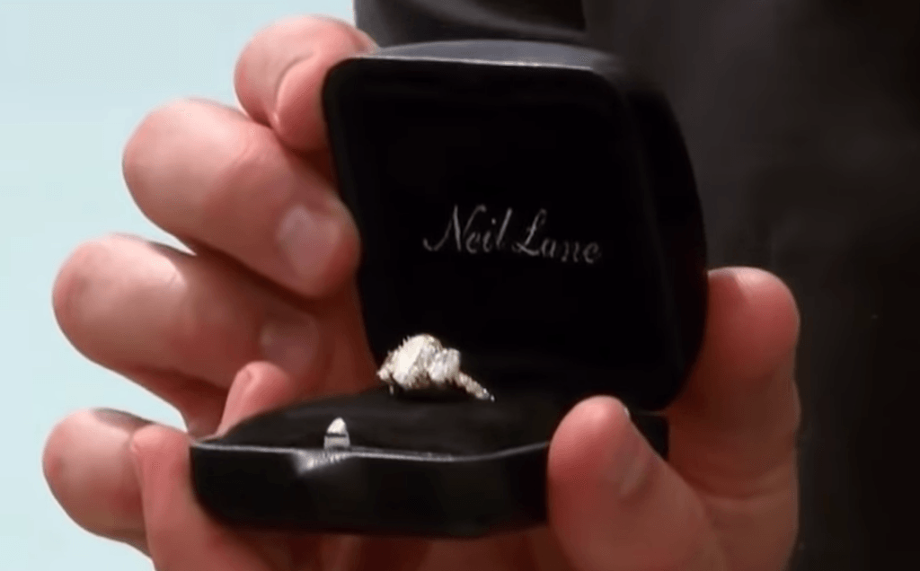 Becca Kufrin's engagement ring from Garrett Yrigoyen