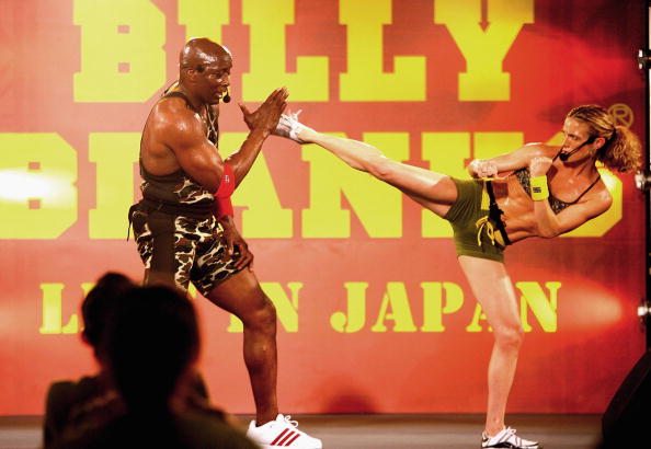Billy Blanks Performs his Tae Bo Billy Blanks Performs his Tae Bo