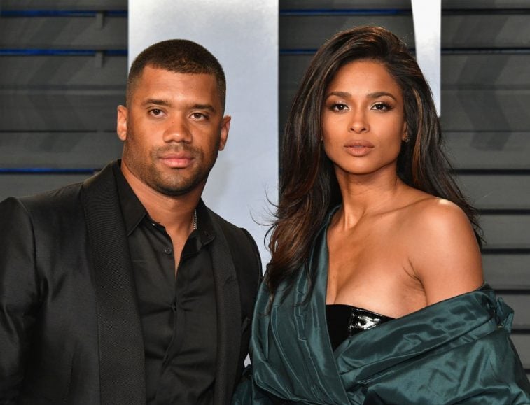Ciara and Russell Wilson