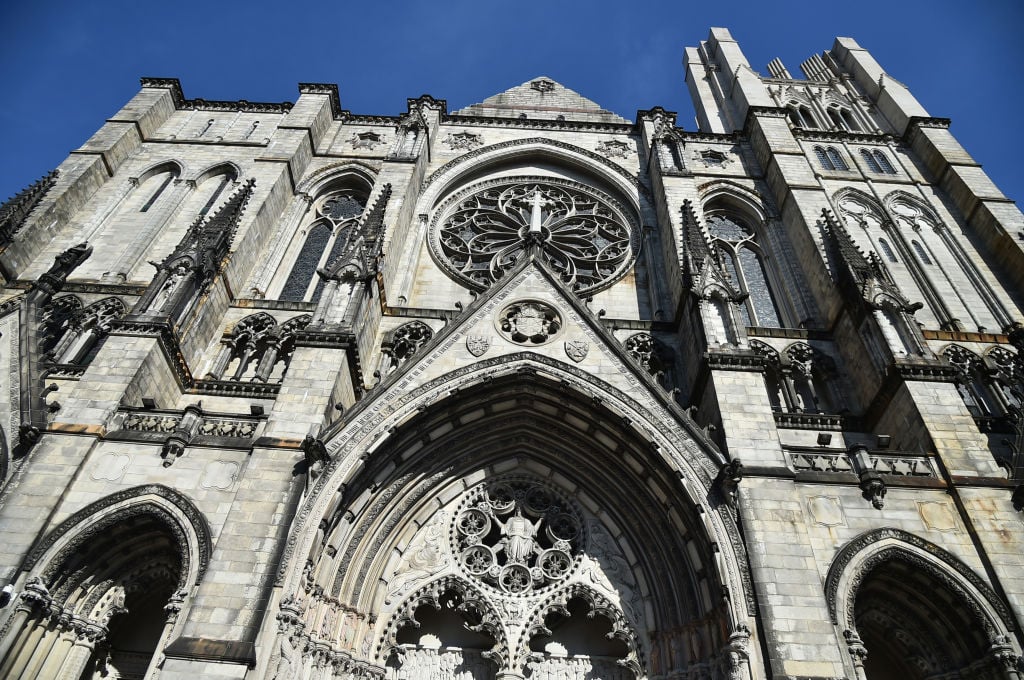The Cathedral of St. John the Divine in New York City.