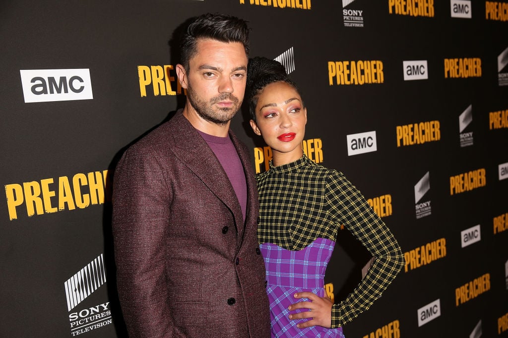 Dominic Cooper and Ruth Negga