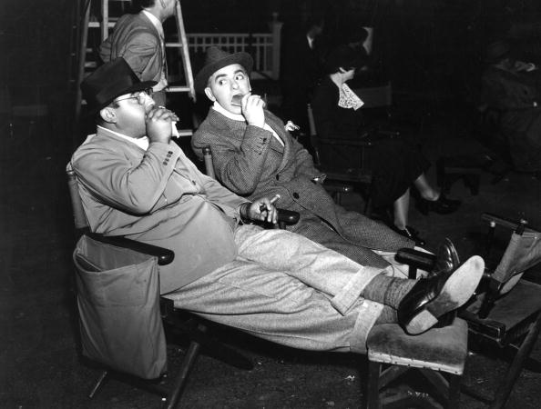 Director Eddie Cantor with Norman Taurog in 1934