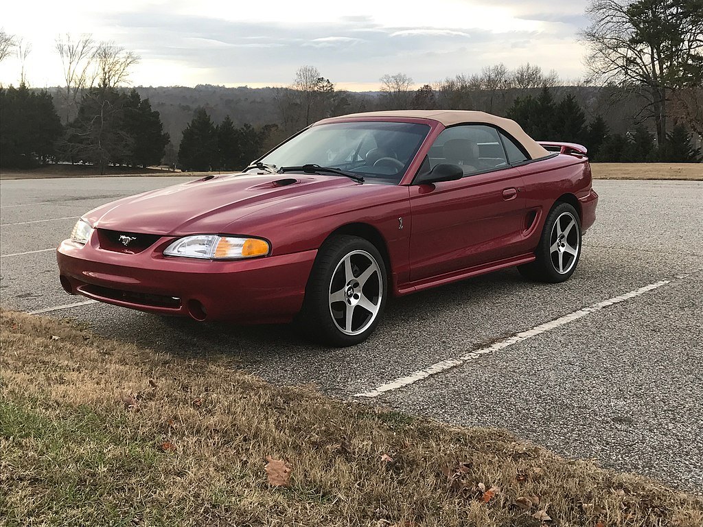 1996 Mustang Cobra Front