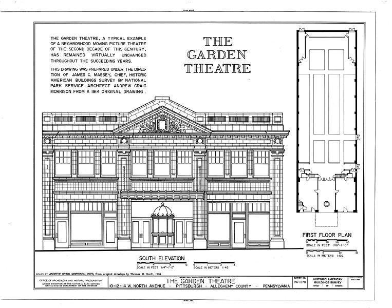 Garden Theater in Pittsburgh 1902