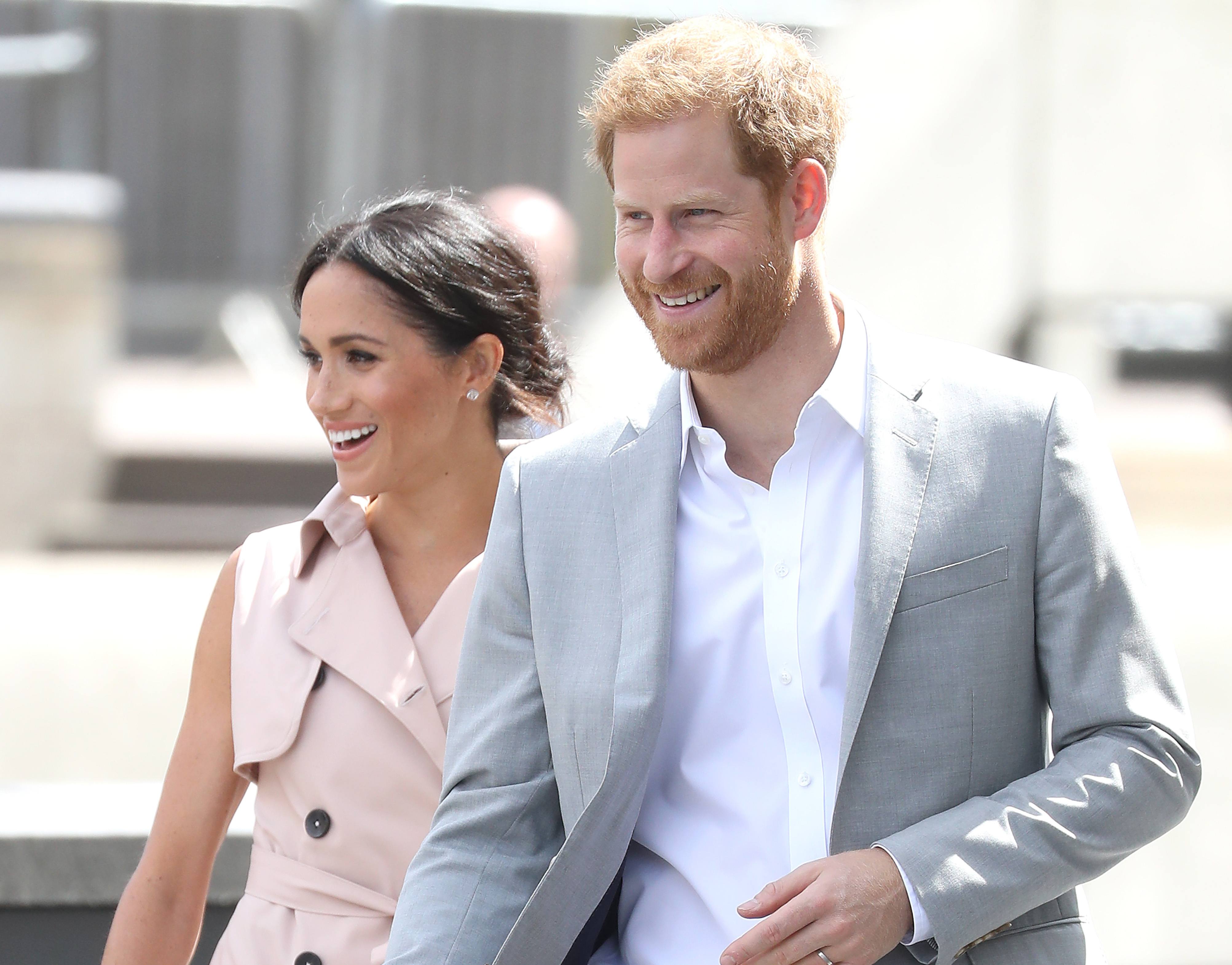 The Duke & Duchess of Sussex Visit The Nelson Mandela Centenary Exhibition