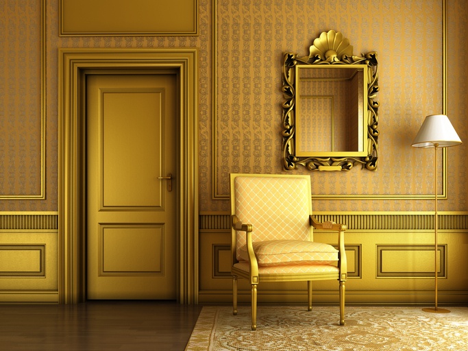 Gilded decor