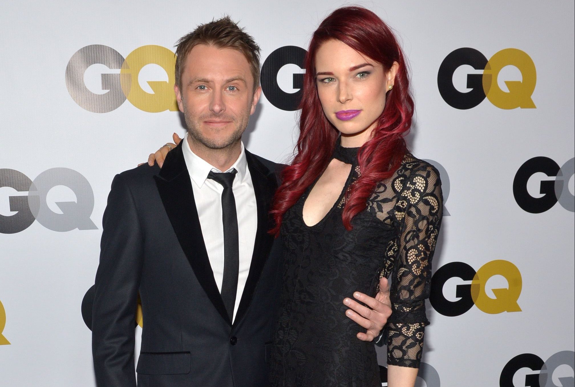 Chris Hardwick and Chloe Dykstra
