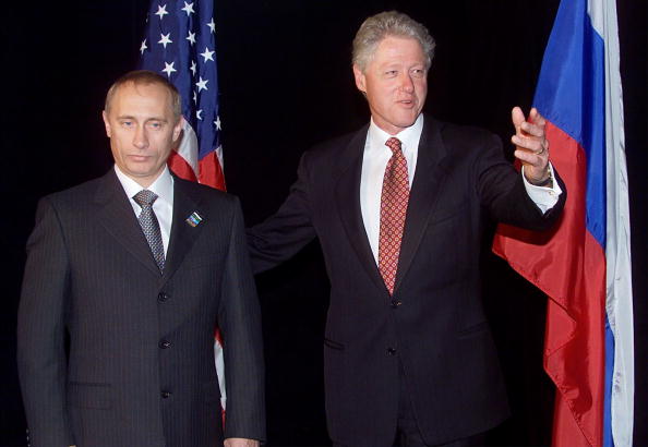 President Clinton and Vladmir Putin
