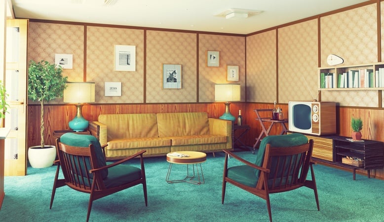 1950 living room