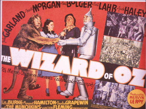 Lobby card from The Wizard of Oz
