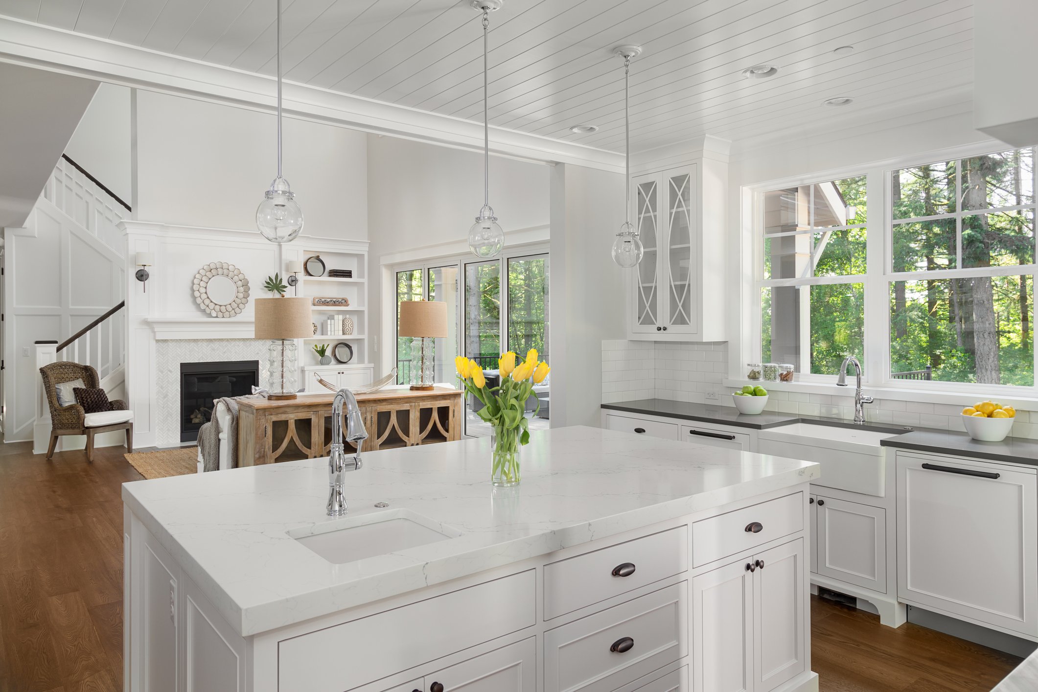 White kitchen