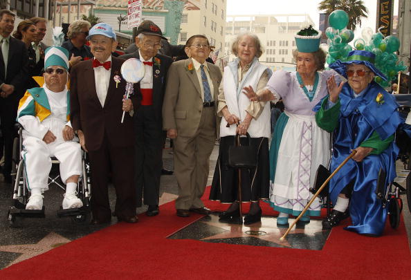 The munchkins from the wizard of oz