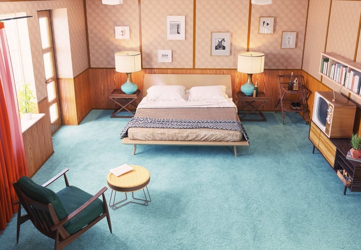 1950 bedroom