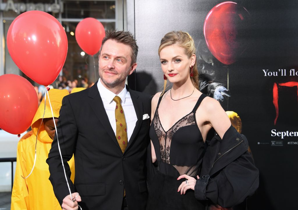 Chris Hardwick and Lydia Hearst