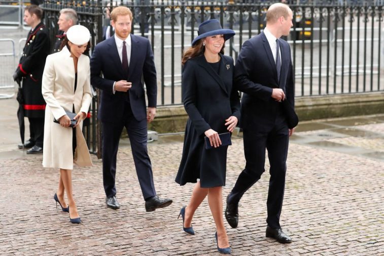 Meghan Markle, Prince Harry, Kate Middleton, and Prince William Meghan Markle, Prince Harry, Kate Middleton, and Prince William