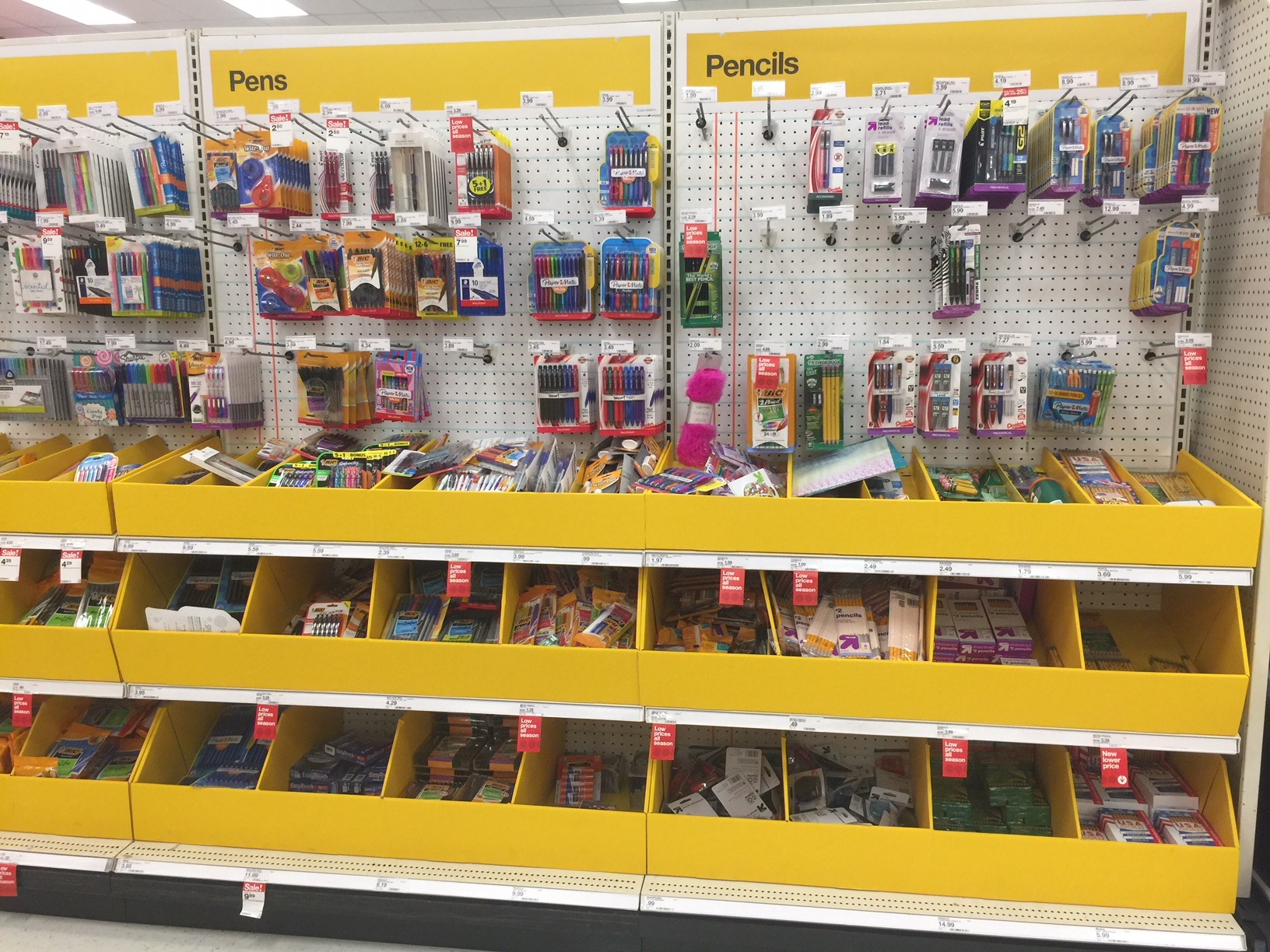 Back to school supplies