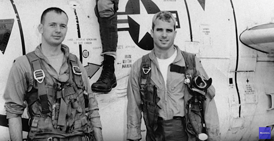 John McCain as a student in the U.S. Naval Academy