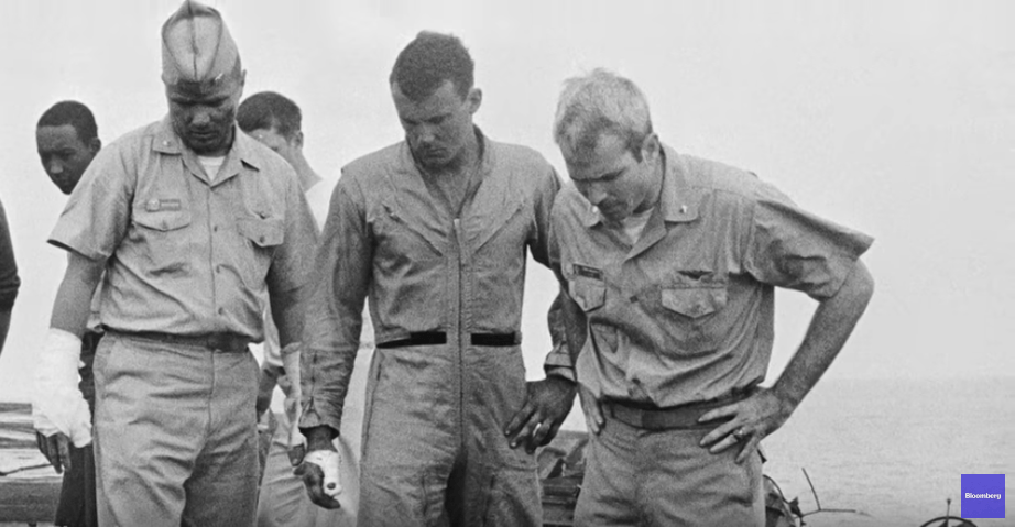 John McCain as a student in the U.S. Naval Academy