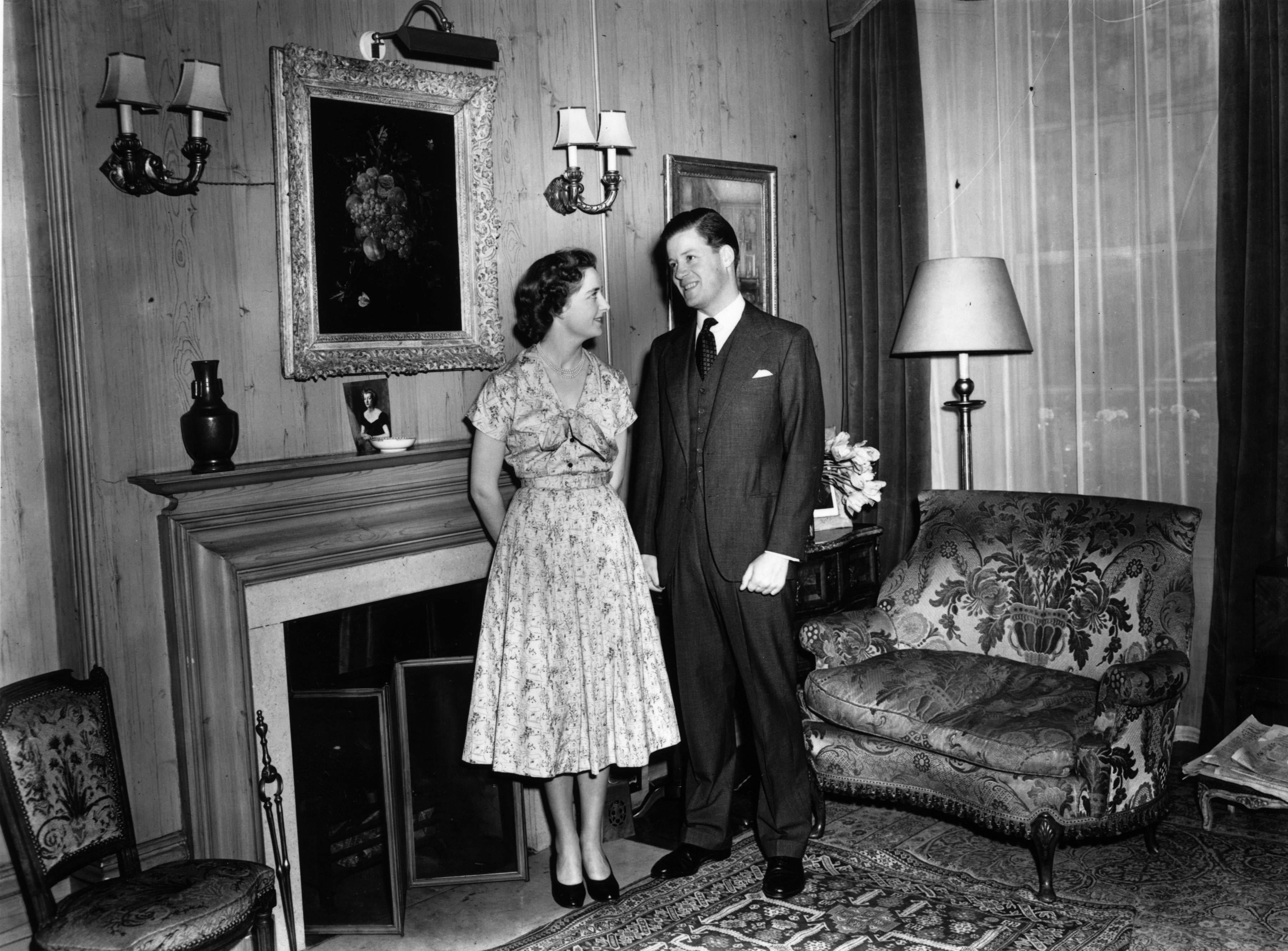 John Spencer, Viscount Althorp and his first wife, Frances Spencer