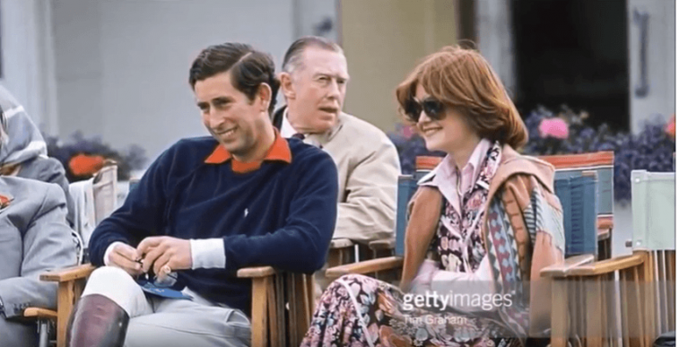 Lady Sarah McCorquodale and Prince Charles