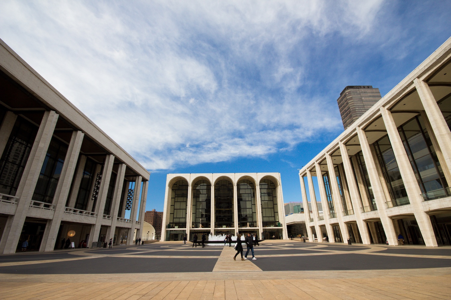 The Lincoln Center Plaza