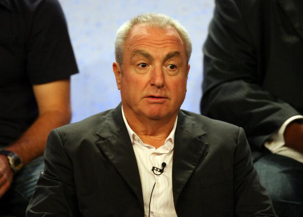 Executive producer Lorne Michaels speaks for the television show "Saturday Night Live" in 2007