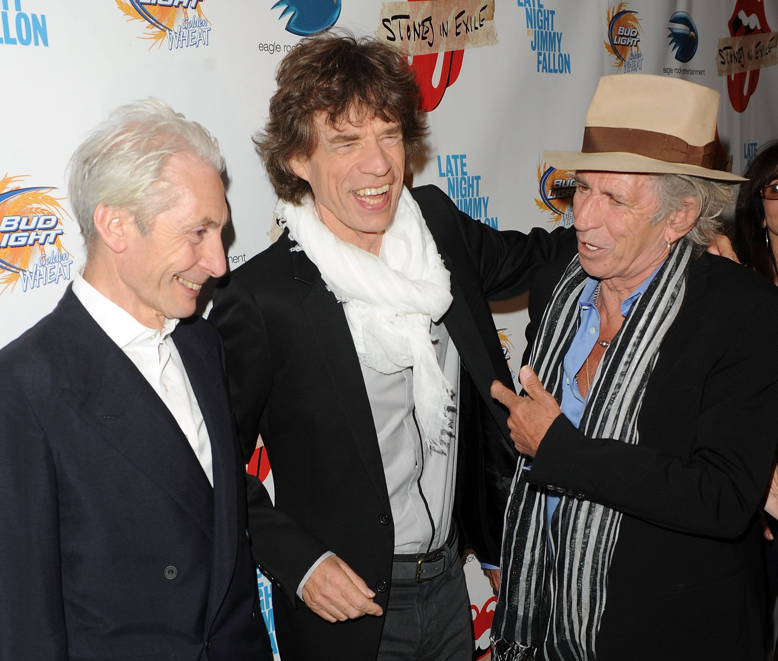 Mick Jagger 2010 Charlie Watts Keith Richards