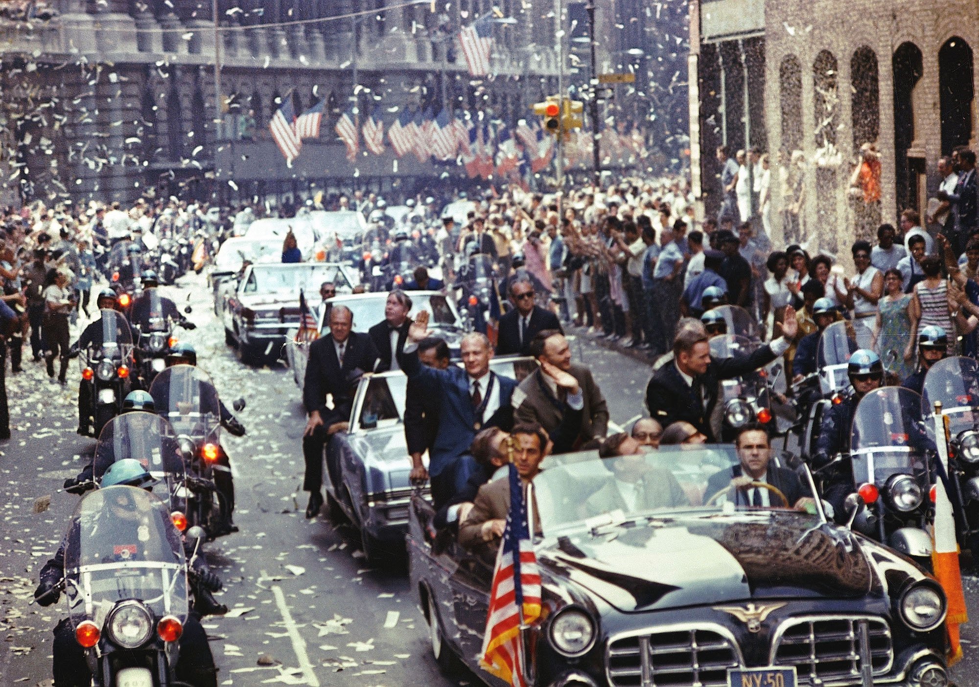 New York City welcomes the Apollo 11 crew