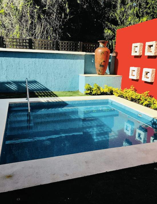 Private pool for the Honeymoon Villas at Iberostar Private pool for the Honeymoon Villas at Iberostar