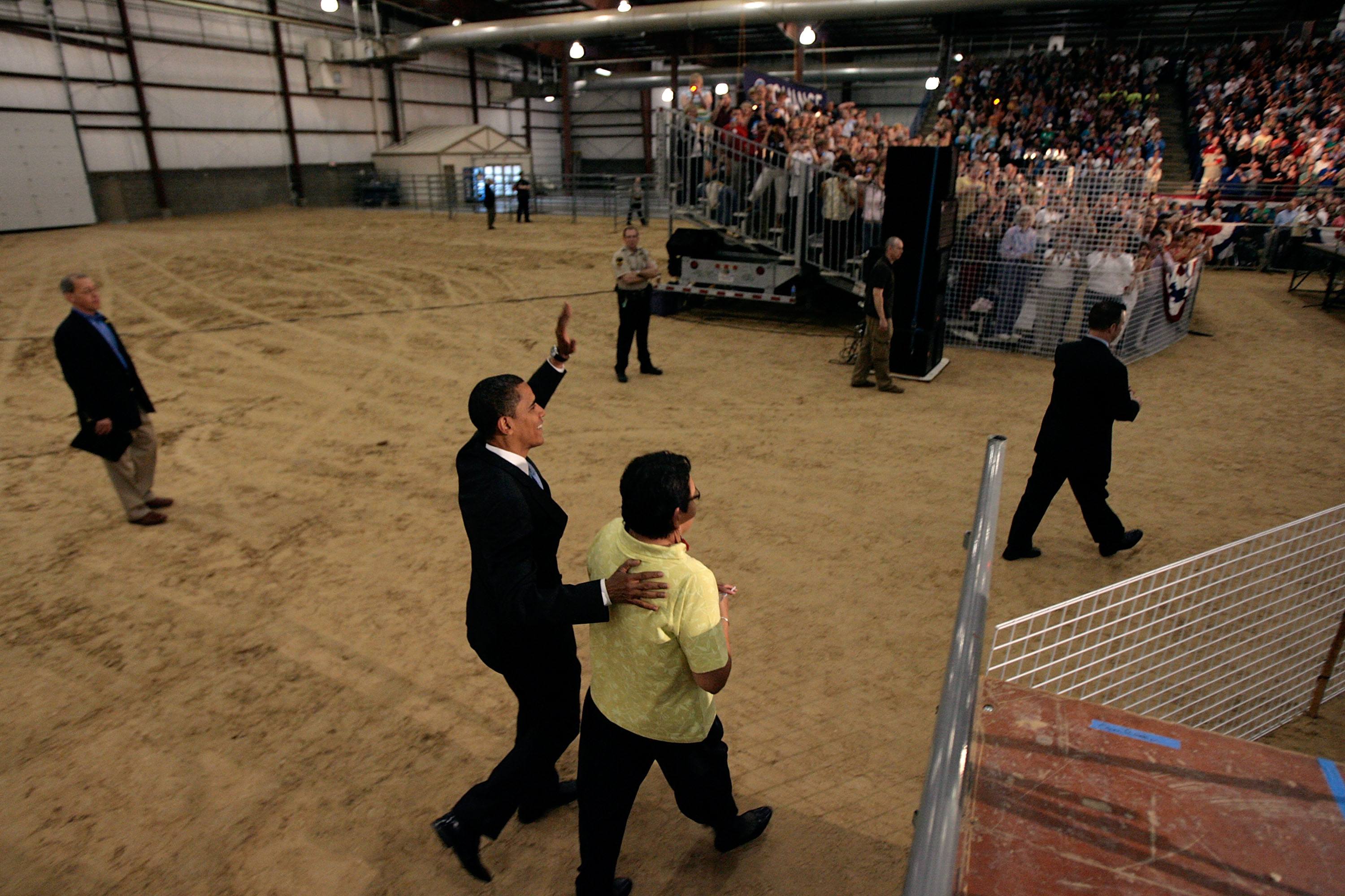 Barack Obama in Rapid City, S.D.