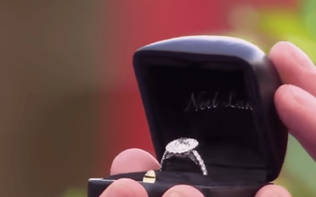 Becca Kufrin's engagement ring from Arie Luyendyk Jr.