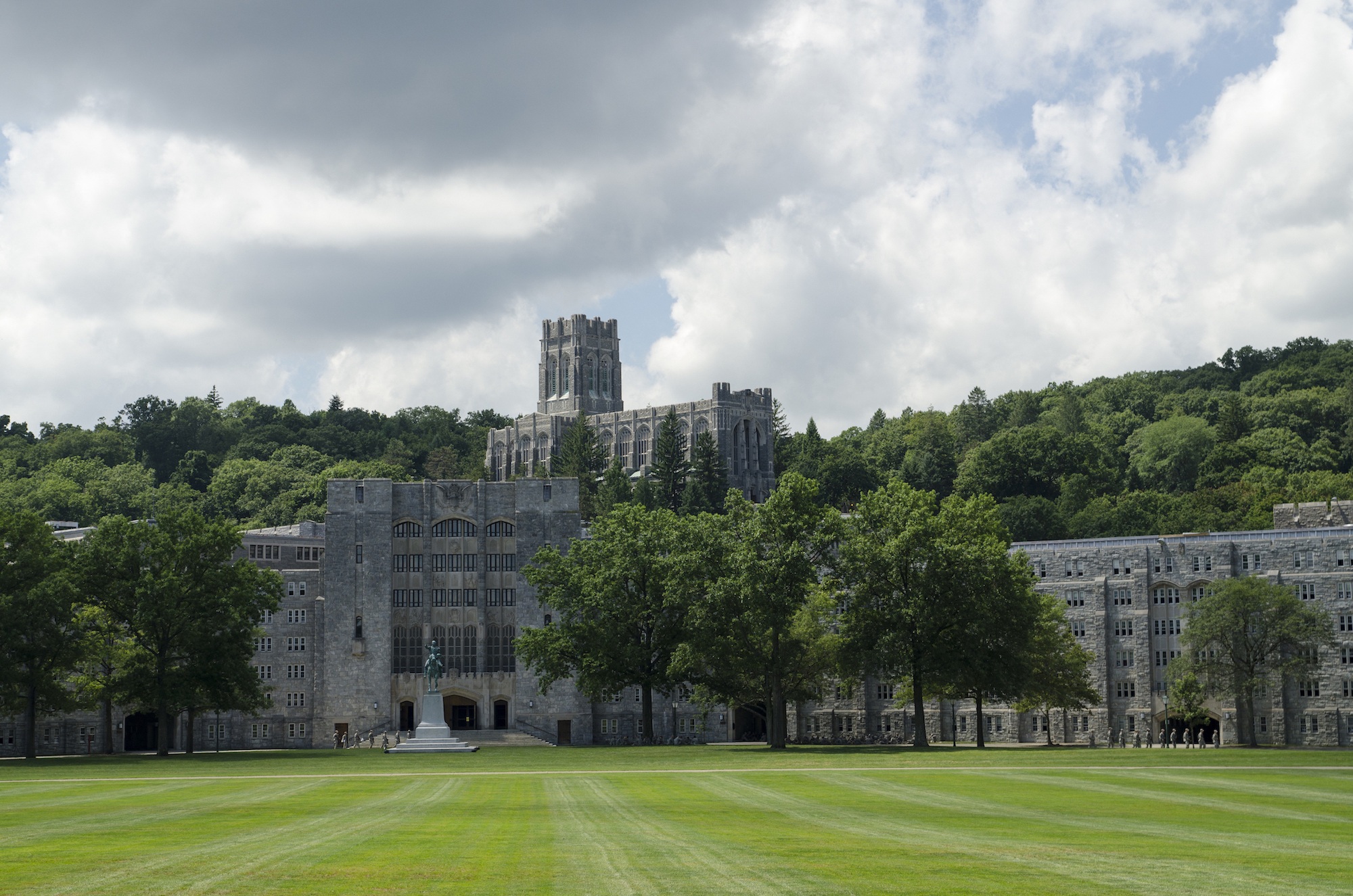 The Military Academy at West Point, New York.