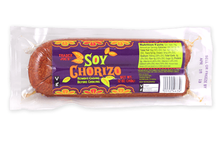 Trader Joe's soy chorizo Trader Joe's soy chorizo