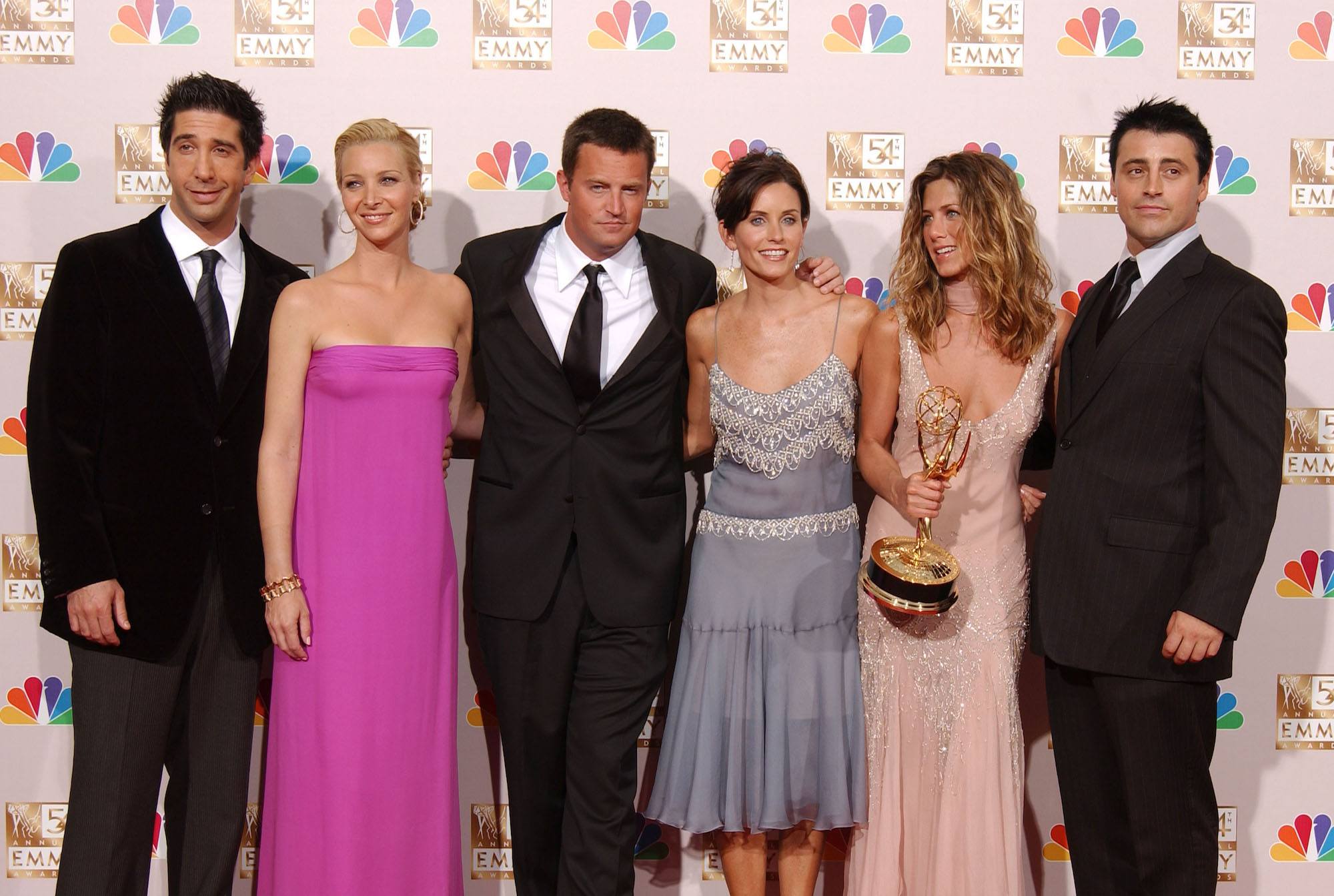 David Schwimmer, Lisa Kudrow, Matthew Perry, Courteney Cox, Jennifer Aniston and Matt LeBlanc