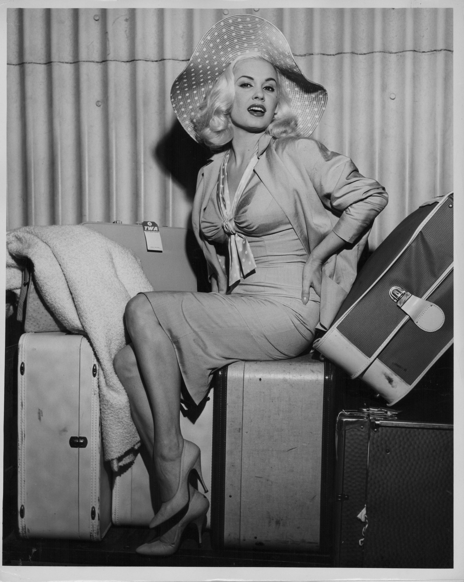 Actress Mamie Van Doren in 1958