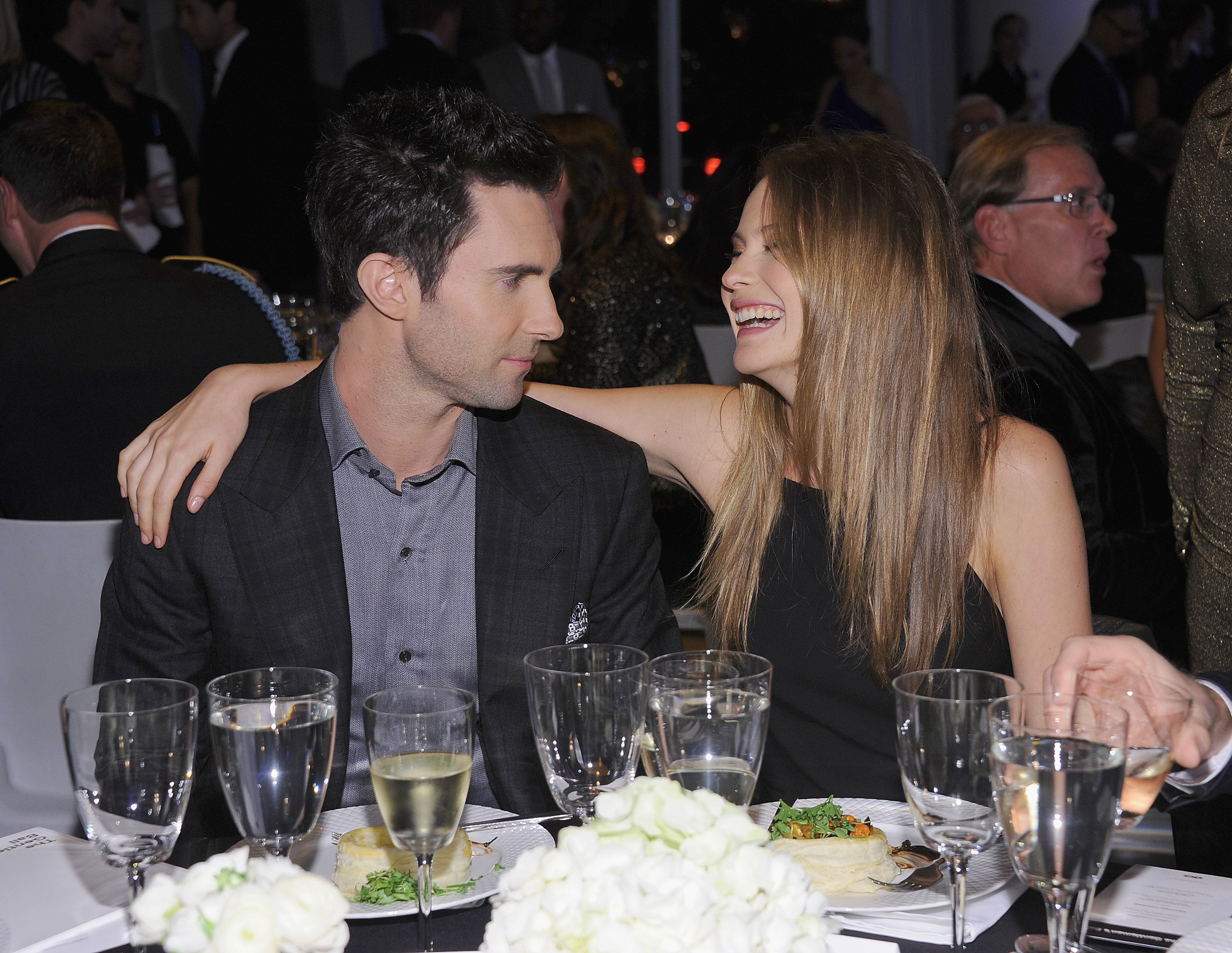 Adam Levine and Behati Prinsloo Adam Levine and Behati Prinsloo