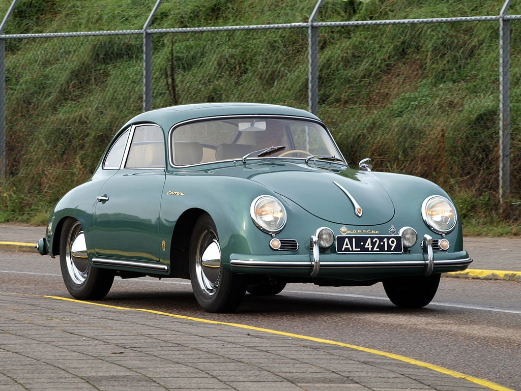1956 PORSCHE 356A 1500 GS CARRERA-david letterman's car collection