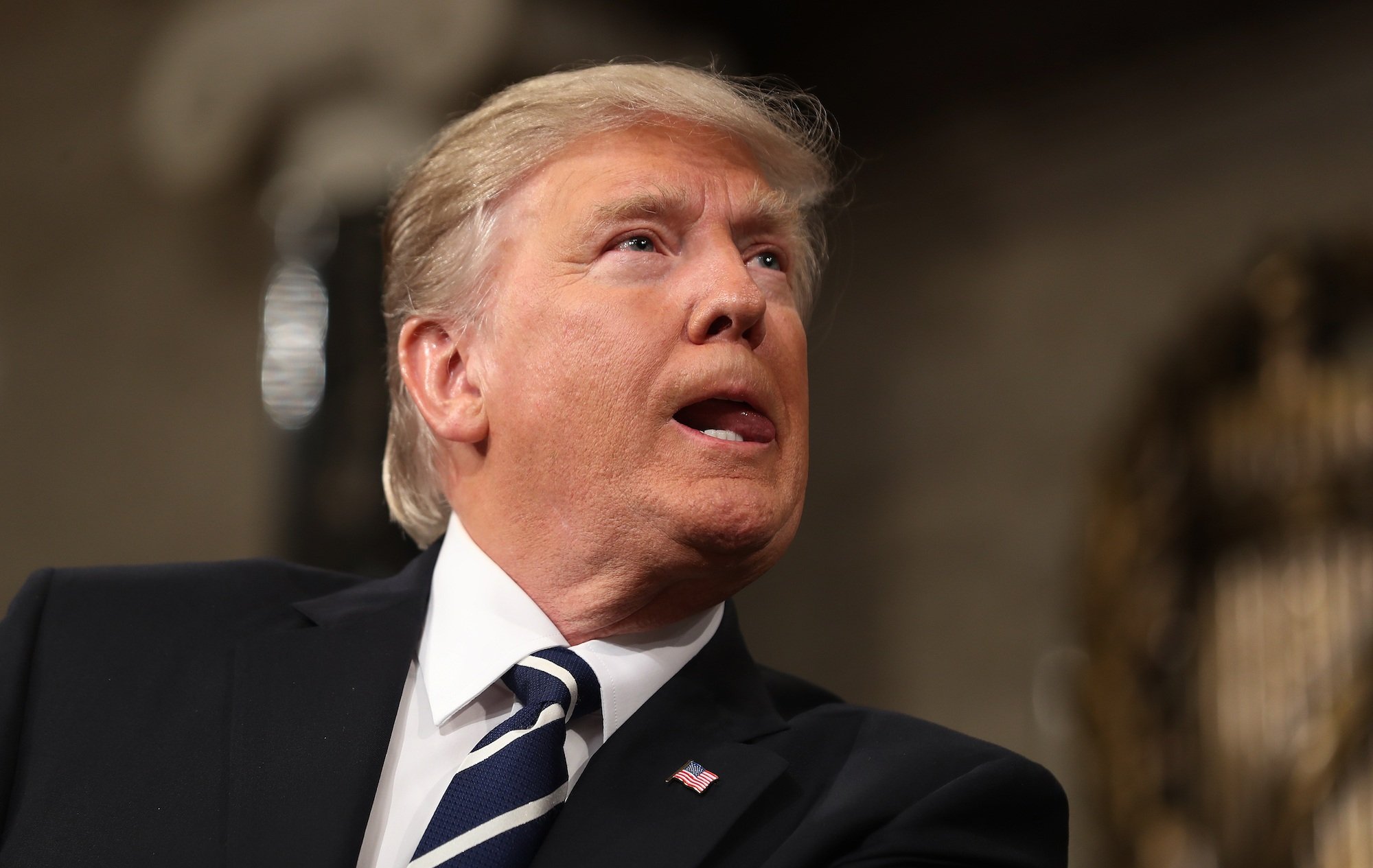 Donald Trump Donald Trump addresses a joint session of the U.S. Congress