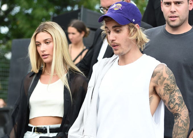 Hailey Baldwin and Justin Bieber