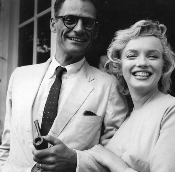 Marilyn Monroe with Arthur Miller