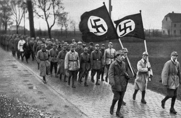 Nazi training march