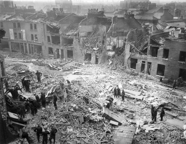 London air raid