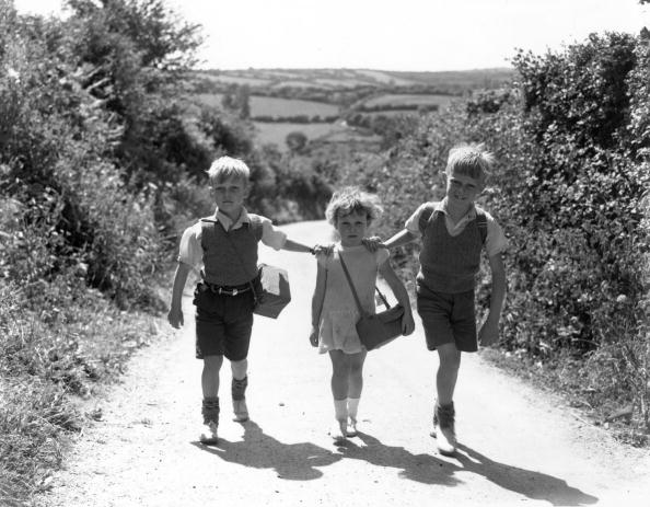 Evacuee children