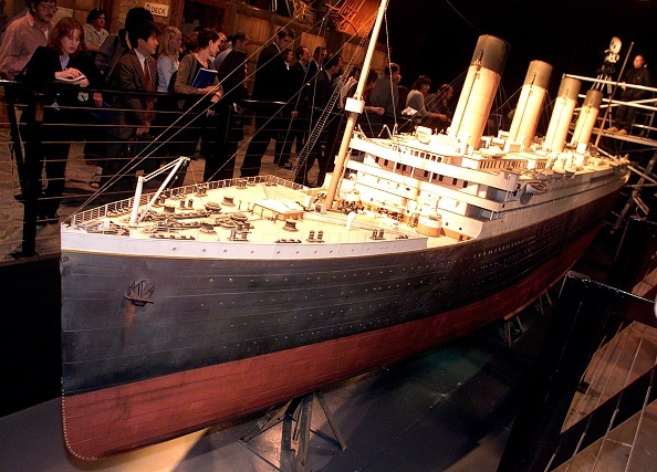 Scale model of the Titanic